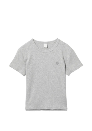 APEE™ by *A BATHING APE® heart badge T-shirt - Grey