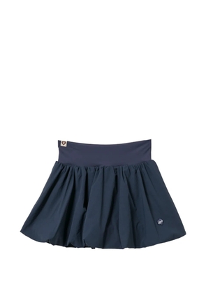 APEE™ by *A BATHING APE® logo patched mini skirt - Blue