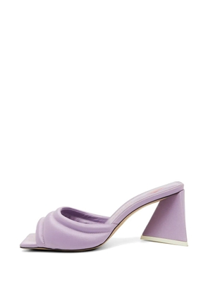 The Attico Devon heeled sandals - Purple