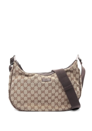 Gucci Pre-Owned 2000s GG canvas shoulder bag - Neutrals