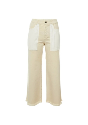 Stella McCartney Pre-Owned frayed-hem jeans - Neutrals