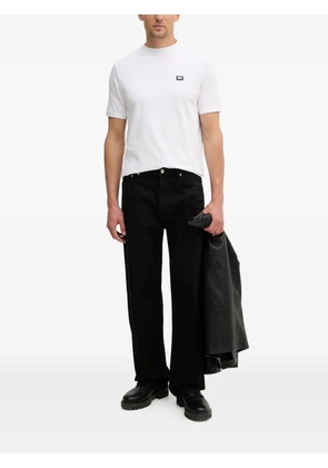 Karl Lagerfeld logo-patch T-shirt - White