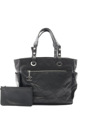 CHANEL Pre-Owned 2008-2009 Paris Biarritz GM tote bag - Black