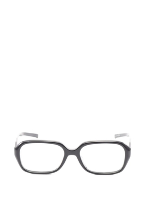 Maison Martin Margiela Pre-Owned 2010s x Gentle Monster four stitches rectangle-frame glasses - Black