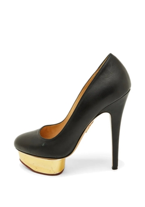 Charlotte Olympia Dolly platform pumps - Black