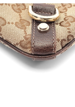 Gucci Pre-Owned 2000s GG Abby canvas shoulder bag - Neutrals