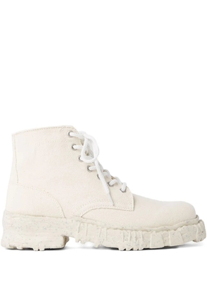 Maison MIHARA YASUHIRO lace-up boots - White