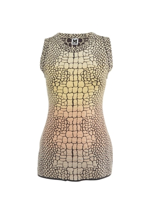 Missoni Pre-Owned jacquard knit sleeveless top - Multicolour