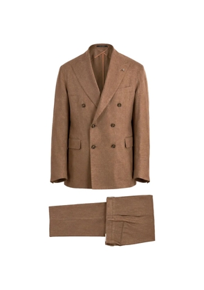 Tagliatore double-breasted suit - Brown