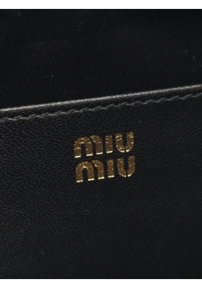 Miu Miu Pre-Owned Matelassé leather handbag - Black