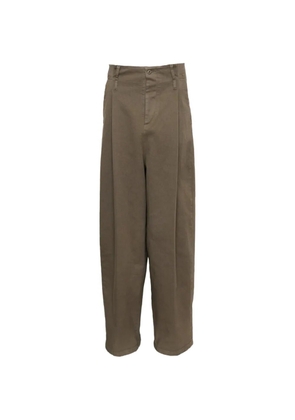 Nº21 pleated trousers - Brown