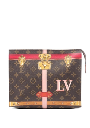 Louis Vuitton Pre-Owned 2018 26 Monogram Summer Trunks clutch bag - Brown