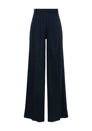 Dorothee Schumacher pinstriped wide-leg trousers - Blue