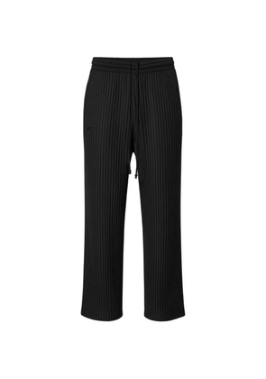 TRUE TRIBE Air cloud pleated drawstring trousers - Black