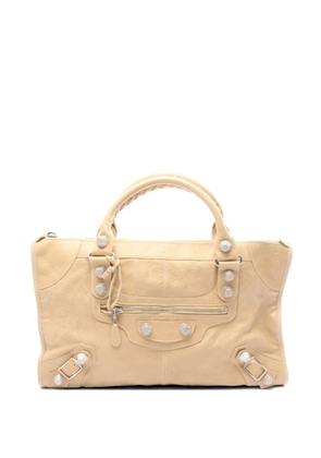 Balenciaga Pre-Owned large 2010s Giant Work handbag - Neutrals