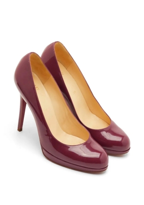 Christian Louboutin Pre-Owned leather pumps - Purple