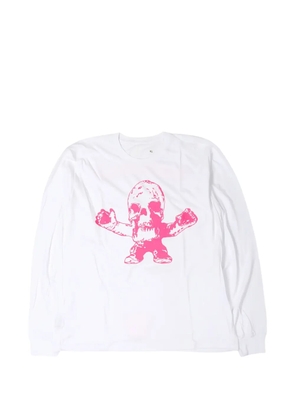 Chrome Hearts graphic-print long-sleeve T-shirt - White