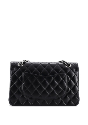 CHANEL Pre-Owned Classic Double Flap Bag Quilted Lambskin Medium shoulder bag - Black