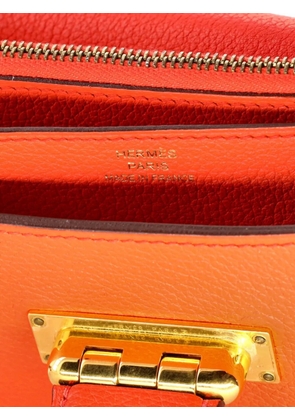 Hermès Pre-Owned Convoyeur Evercolor Mini crossbody bag - Orange