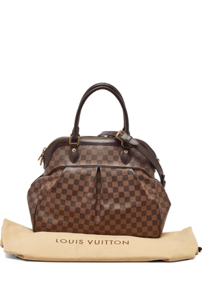 Louis Vuitton Pre-Owned 2010 large Trevi Damier Ebene tote bag - Brown