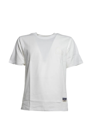 EVISU Seagull-embroidered T-shirt - White