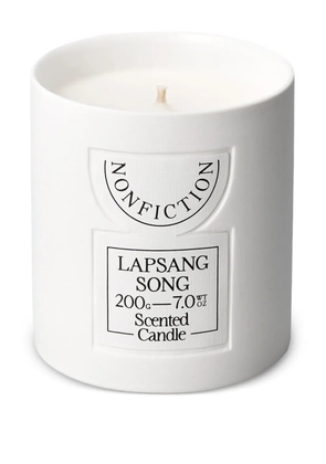 NONFICTION Lapsang Song scented candle - White