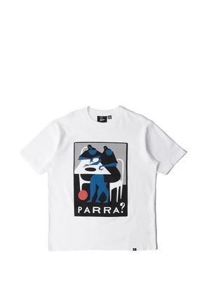 BY PARRA graphic-print short-sleeve T-shirt - White