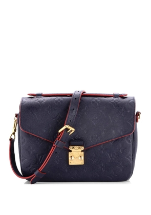 Louis Vuitton Pre-Owned Pochette Metis Monogram Empreinte Leather crossbody bag - Blue