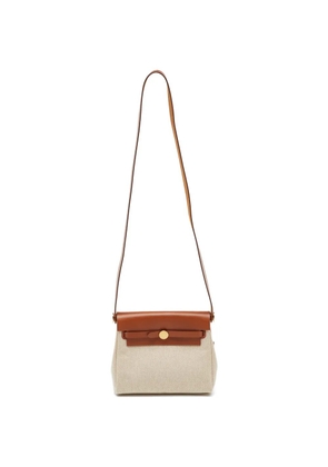 Hermès Pre-Owned 2024 20 Herbag zip shoulder bag - Neutrals