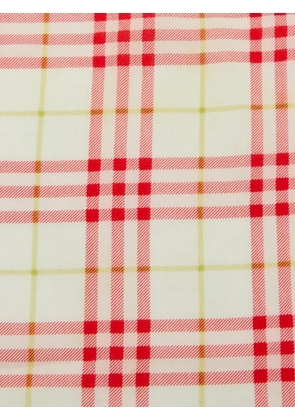 Burberry Pre-Owned check pattern scarf - Neutrals