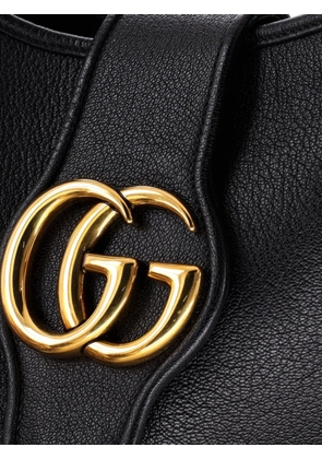Gucci Pre-Owned Aphrodite Leather Large shoulder bag - Black