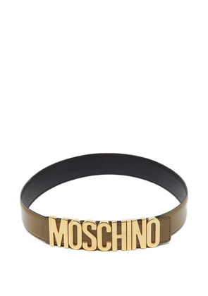 Moschino Pre-Owned leather belt - Brown
