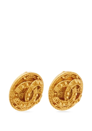 CHANEL Pre-Owned clip-on earrings - Gold