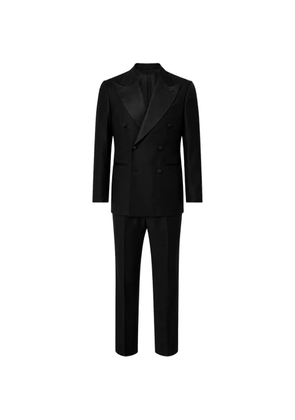 FRANZESE COLLECTION Beckham satin-lapel tuxedo suit - Black