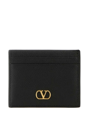 Valentino Garavani logo card holder - Black