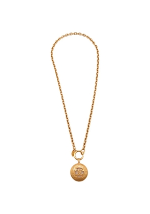 CHANEL Pre-Owned CC logo necklace - Gold