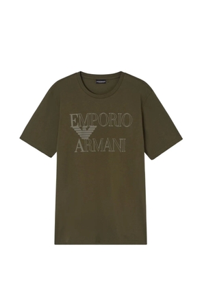 Emporio Armani logo-print T-shirt - Green