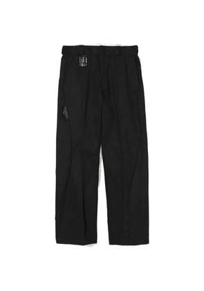 Undercover x Dickies logo-patch straight-leg trousers - Black