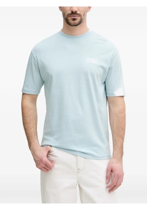 Karl Lagerfeld logo-print T-shirt - Blue