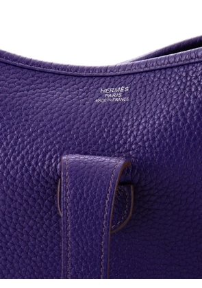Hermès Pre-Owned Evelyne Bag Gen III Clemence GM crossbody bag - Purple