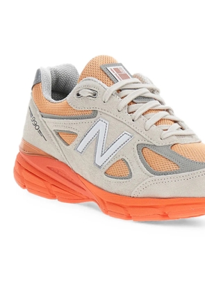 New Balance 990v4 mesh-panelled sneakers - Neutrals