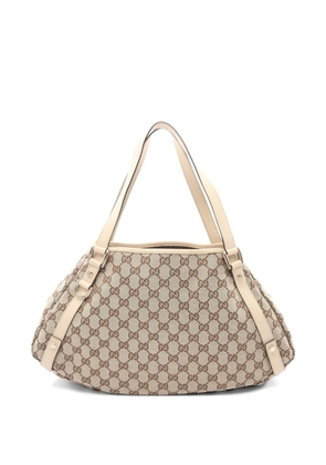 Gucci Pre-Owned 2010s Abby GG canvas tote bag - Neutrals
