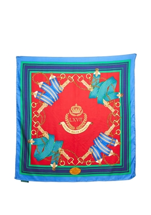 Polo Ralph Lauren Vintage printed silk scarf - Red