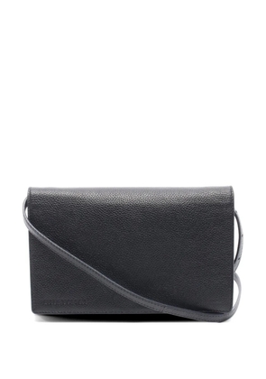 Balenciaga Pre-Owned 2000s logo leather crossbody bag - Black