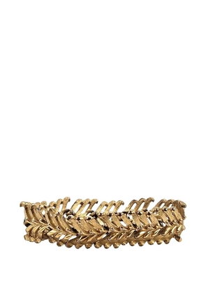 Madison chevron-link bracelet - Gold