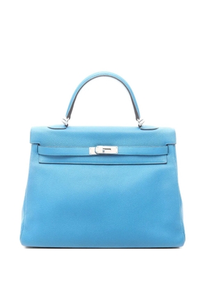 Hermès Pre-Owned 2017 35 Kelly tote bag - Blue