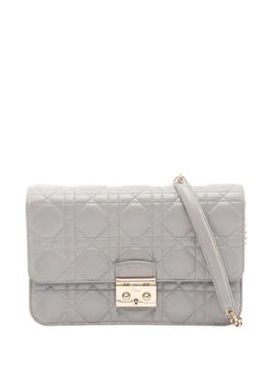 Christian Dior Pre-Owned 2000s Cannage Miss Dior shoulder bag - Grey