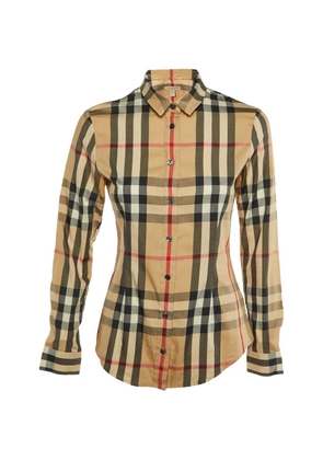 Burberry Pre-Owned Nova Check button-front shirt - Neutrals