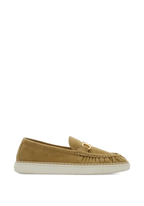 Ferragamo Gancini ornament loafers - Neutrals