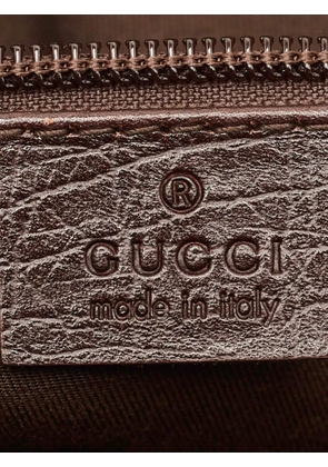 Gucci Pre-Owned GG Supreme leather-trim tote bag - Neutrals